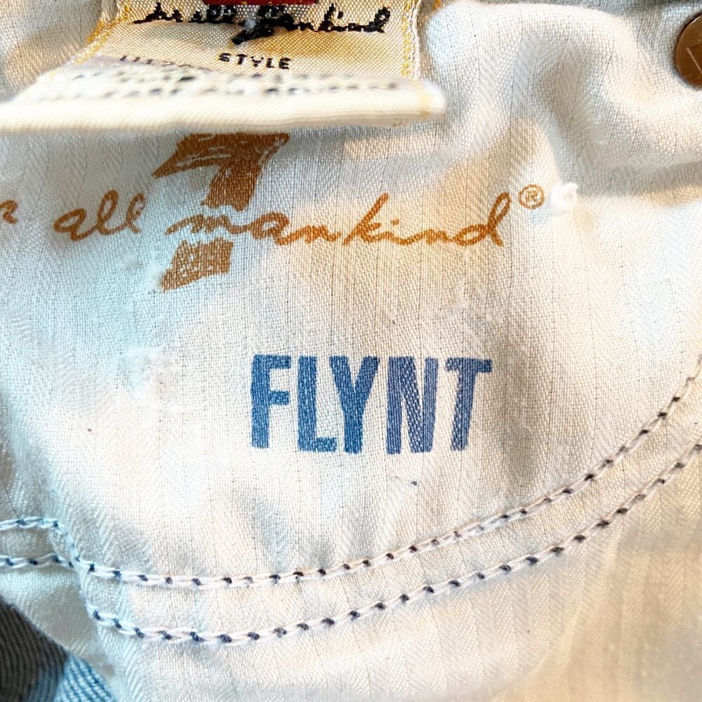 7 FOR ALL MANKIND | Boyfriend Shorts Boho Cut Offs - Picture 7 of 7